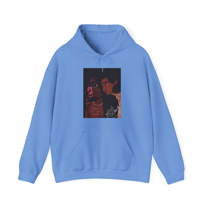 Unisex Heavy Blend™ Hooded Sweatshirt (Black Love V2)