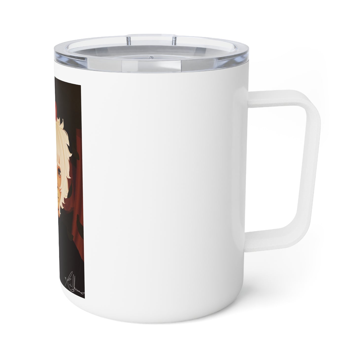 Insulated Coffee Mug, 10oz - Apple