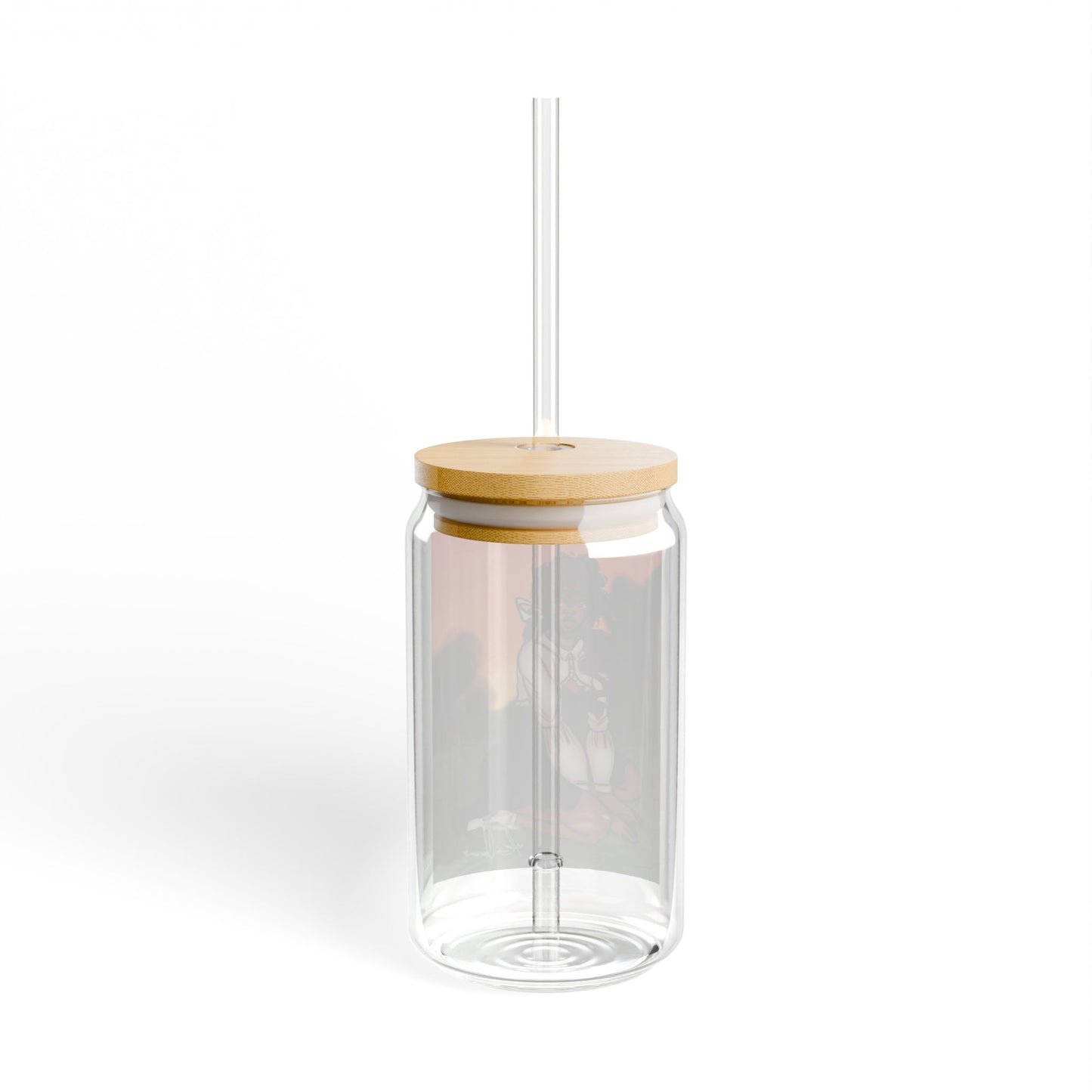 Sipper Glass, 16oz - Sunset