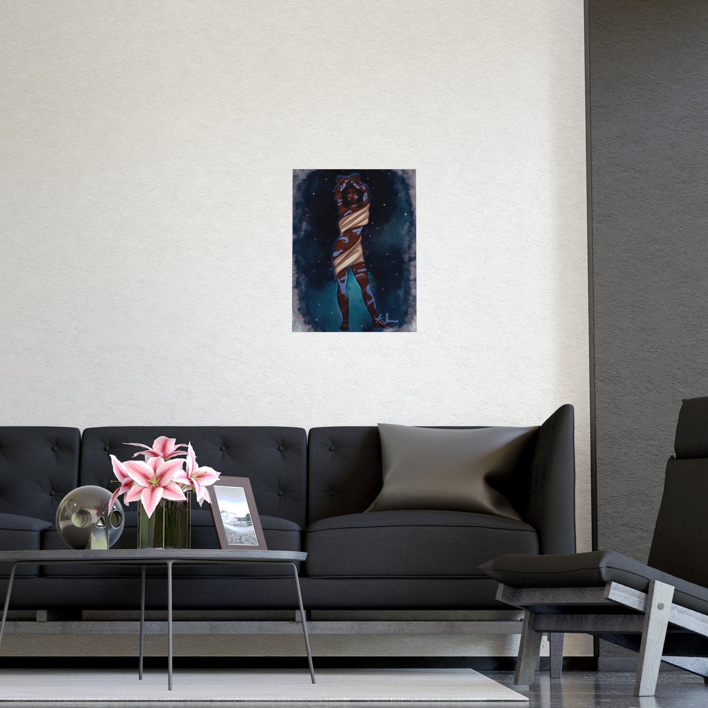 Vertical Matte Poster - Space