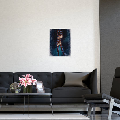 Vertical Matte Poster - Space