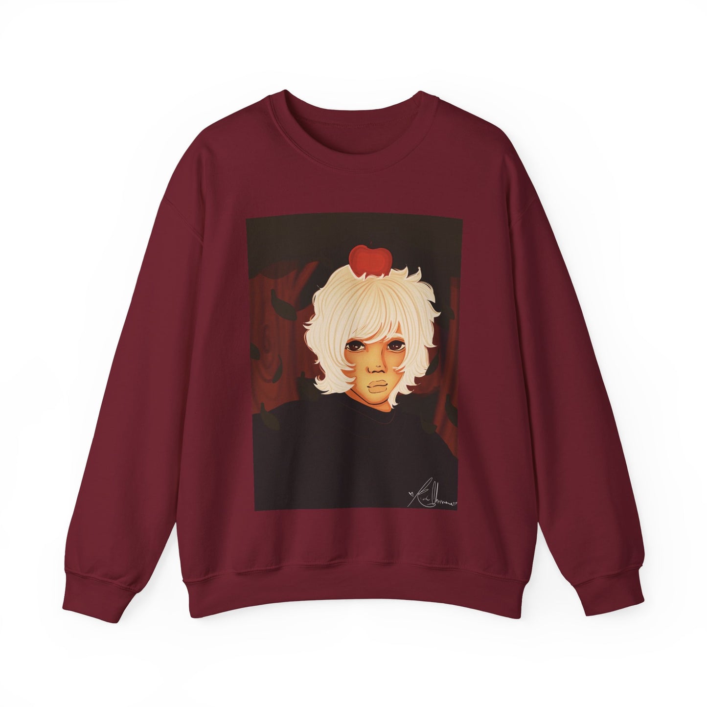 Unisex Heavy Blend™ Crewneck Sweatshirt (Apple)