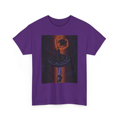 Unisex Heavy Cotton Tee (Ballerina)