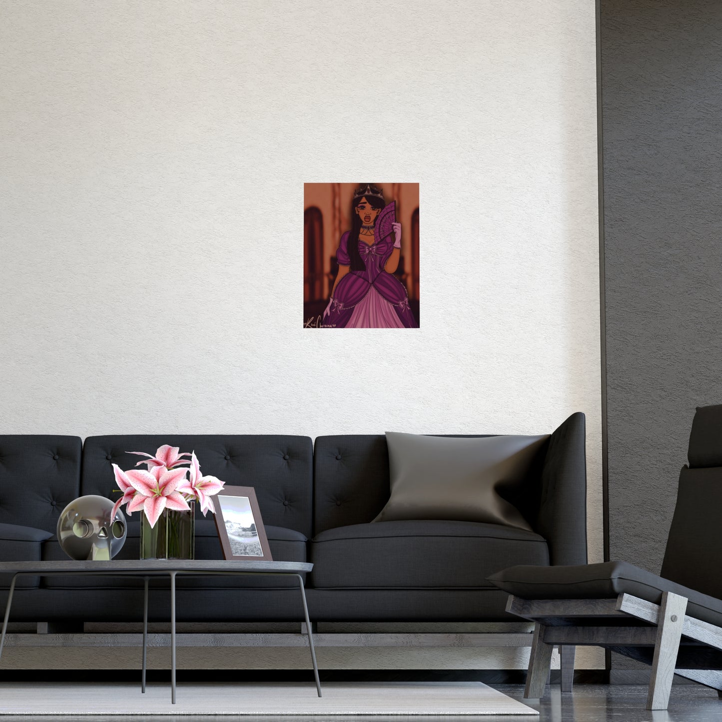 Vertical Matte Poster - Princess