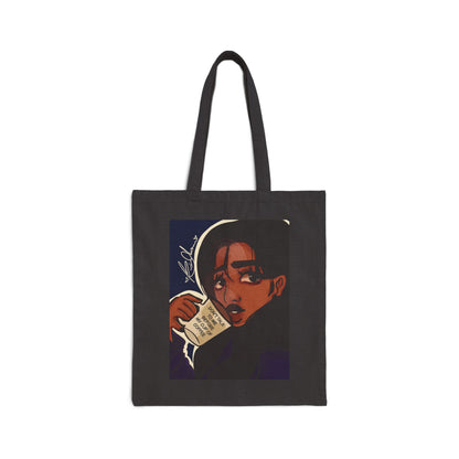 Cotton Canvas Tote Bag (Coffee)