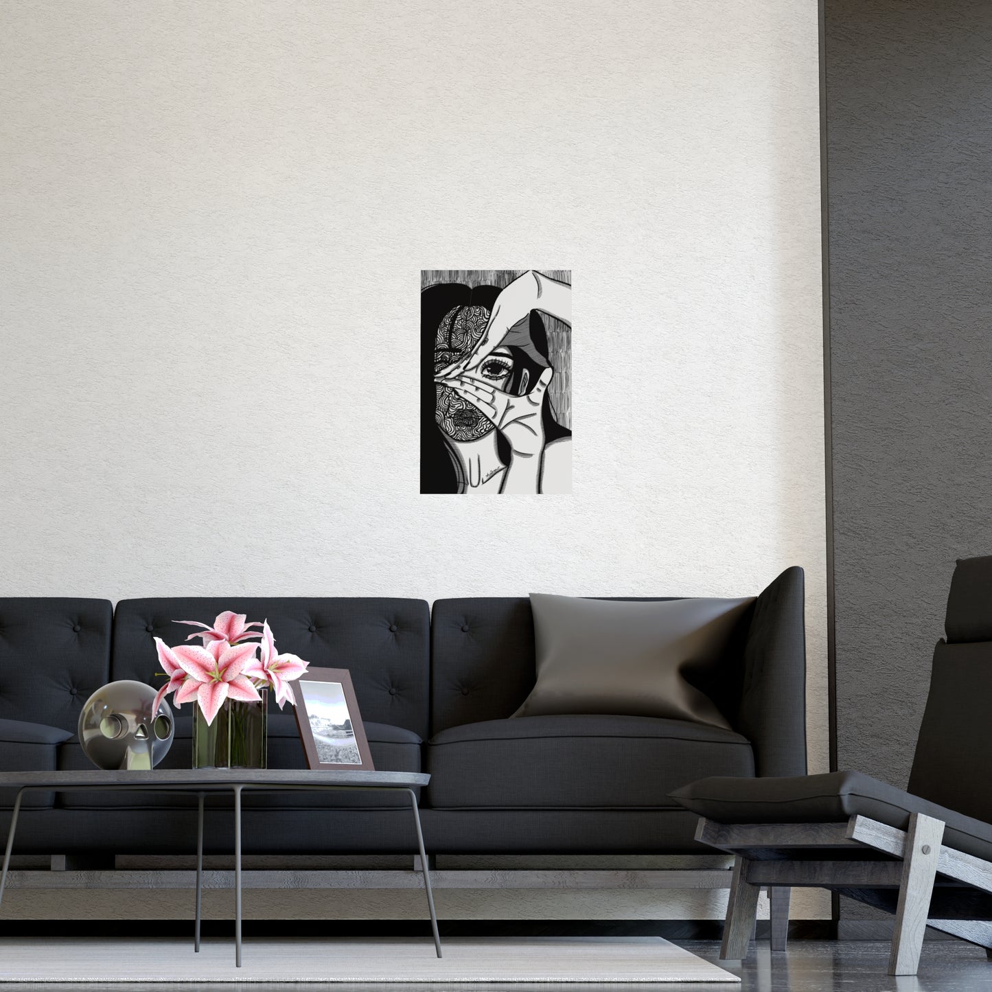 Vertical Matte Poster - Illusions