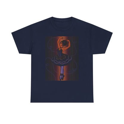 Unisex Heavy Cotton Tee (Ballerina)