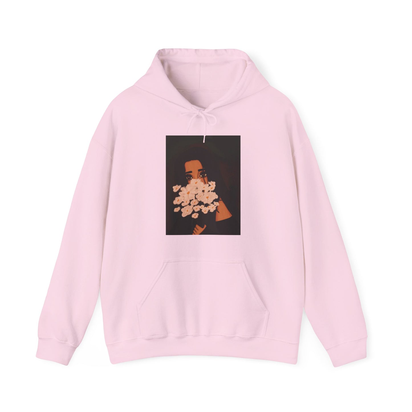 Unisex Heavy Blend™ Hooded Sweatshirt (Flowers V2)