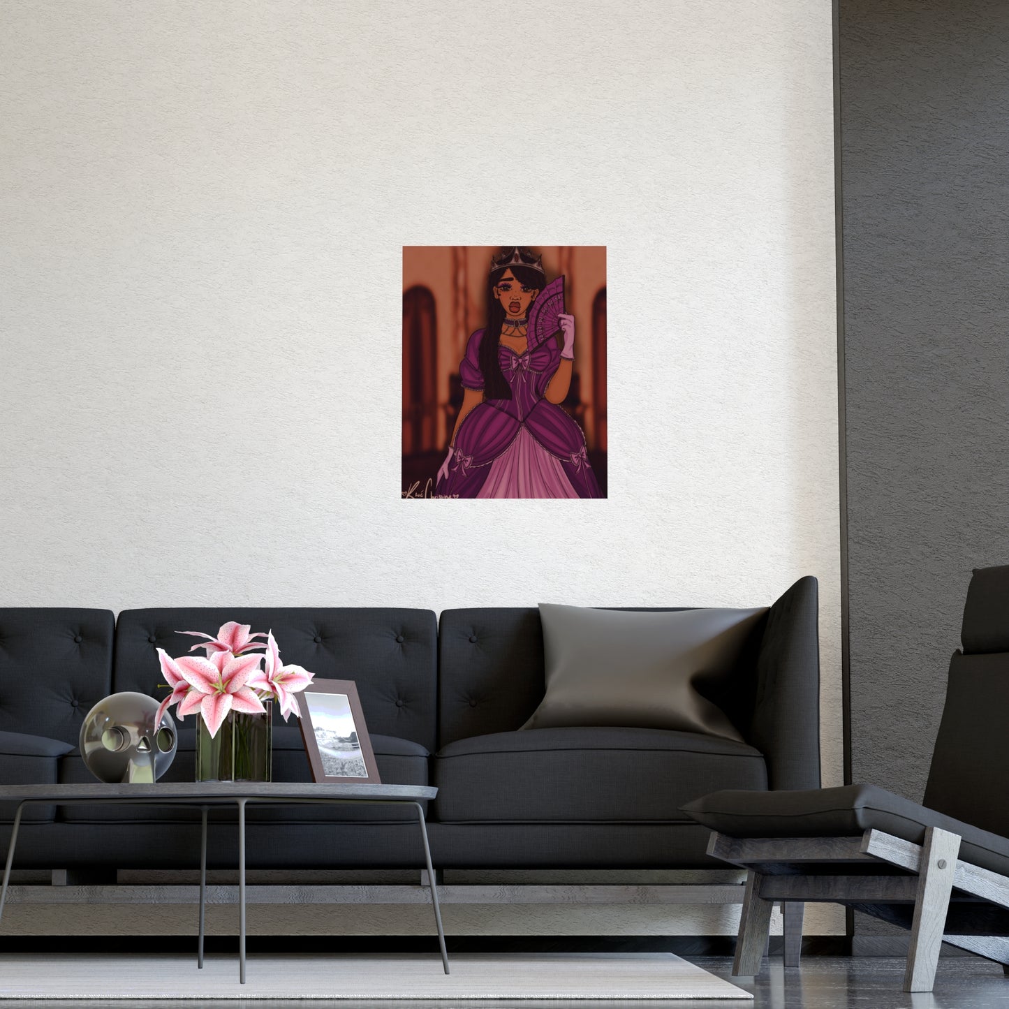 Vertical Matte Poster - Princess
