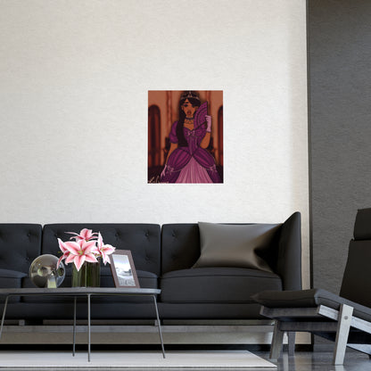 Vertical Matte Poster - Princess