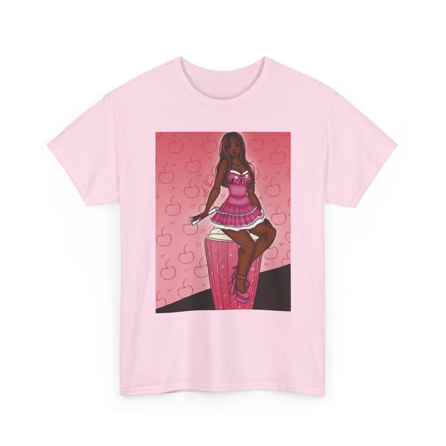 Unisex Heavy Cotton Tee (Milkshake)