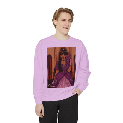 Unisex Garment-Dyed Sweatshirt (Princess)