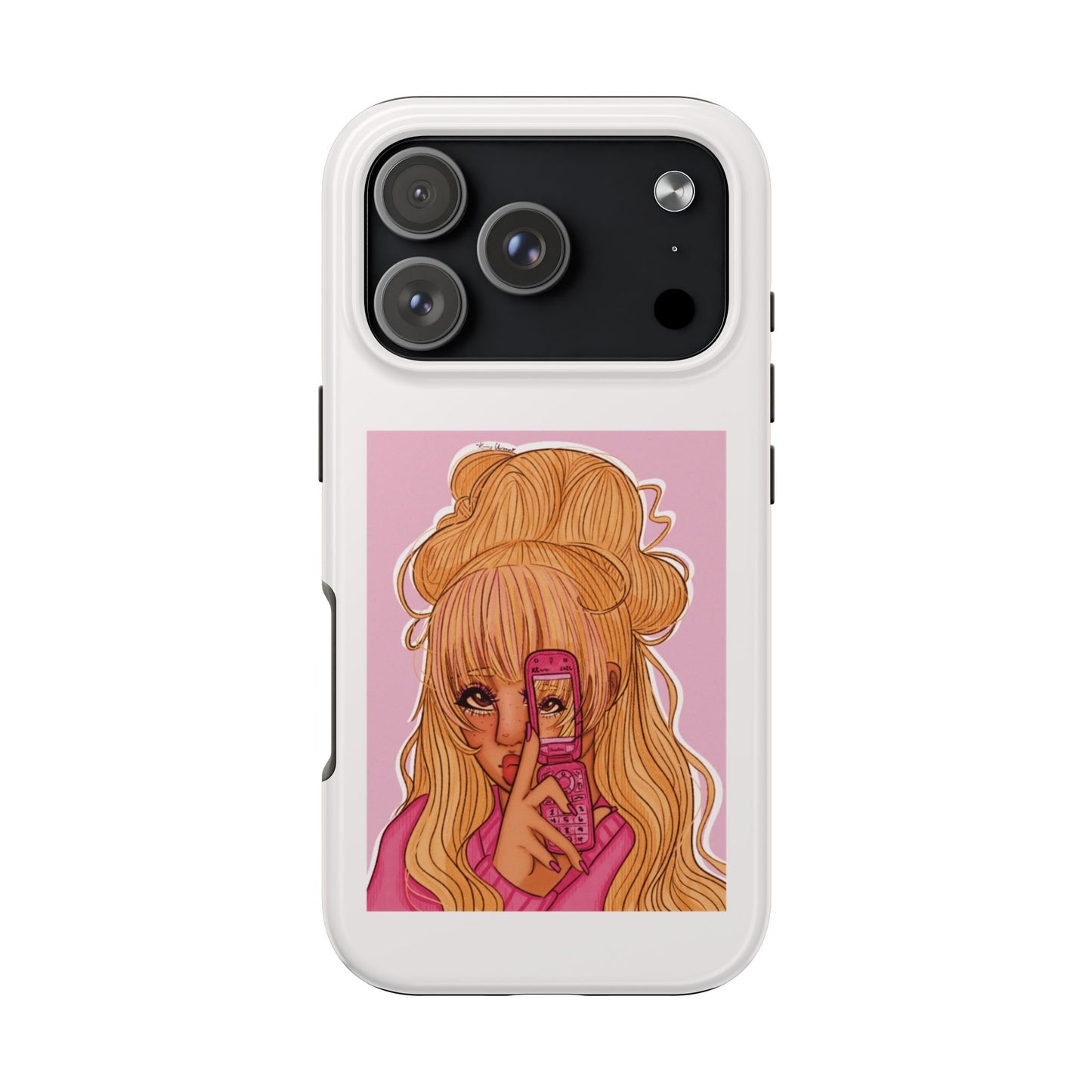 Tough Phone Cases - Pink 90’s Girl