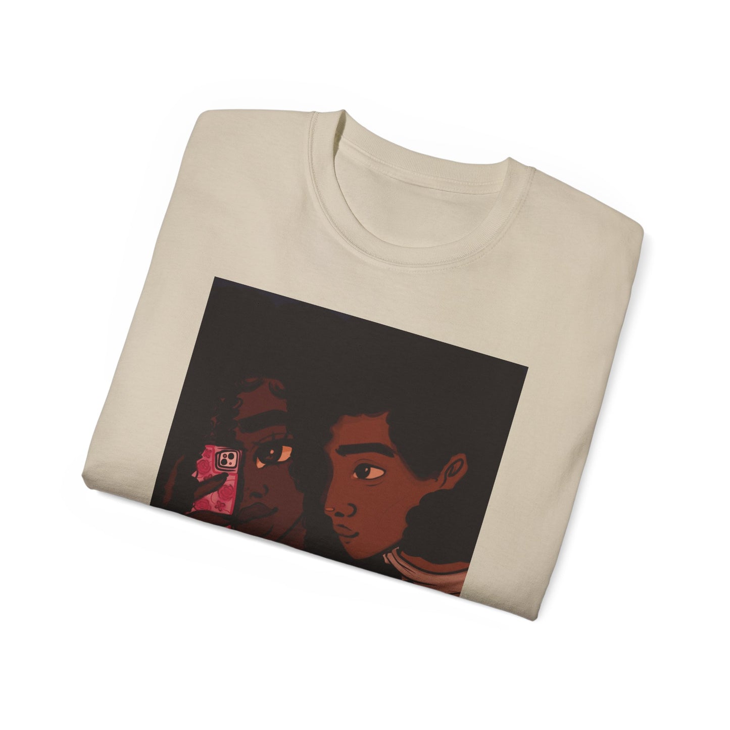 Unisex Ultra Cotton Tee (Black Love)