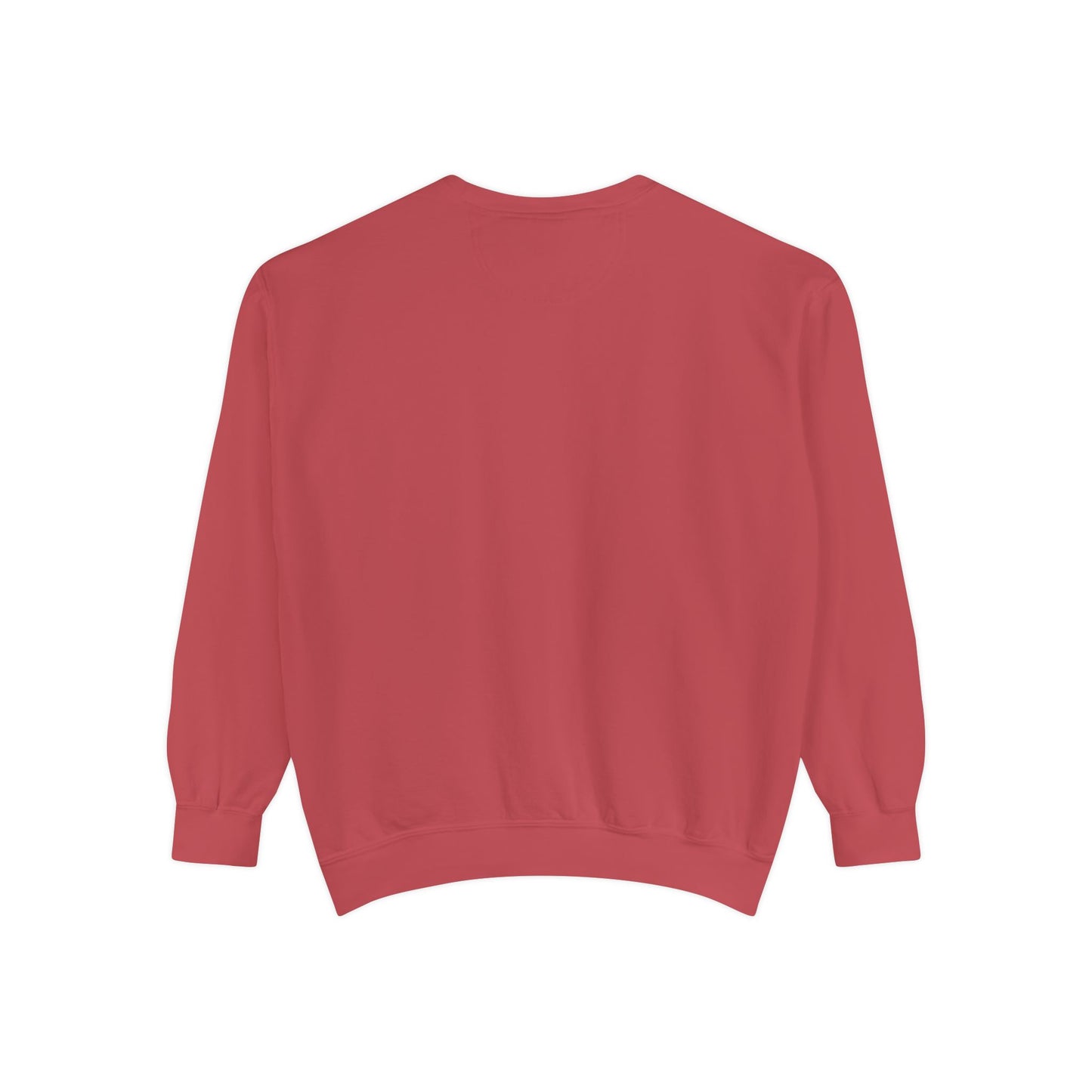 Unisex Garment-Dyed Sweatshirt (Pink 90‘s Girl)