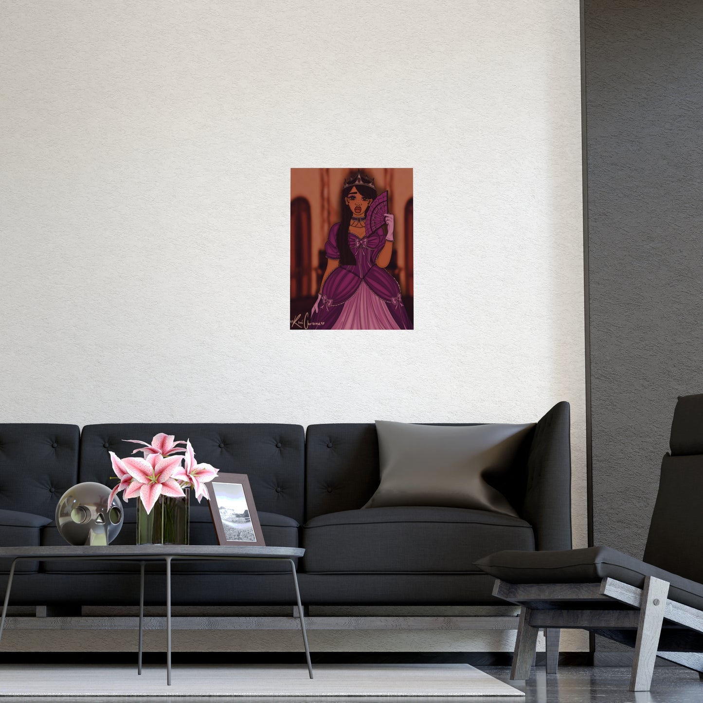 Vertical Matte Poster - Princess