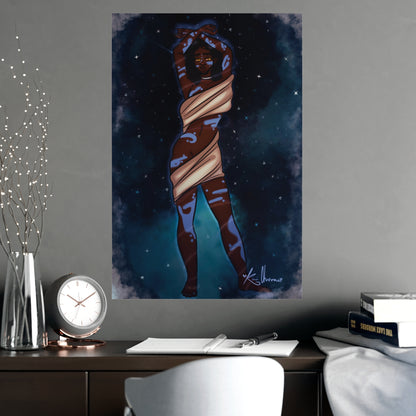 Vertical Matte Poster - Space