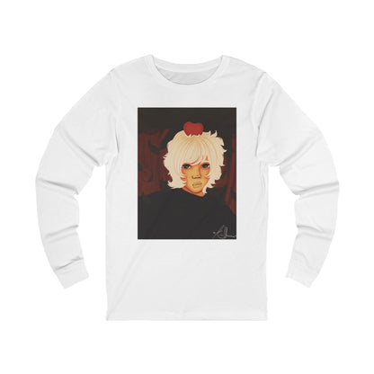Unisex Jersey Long Sleeve Tee (Apple)