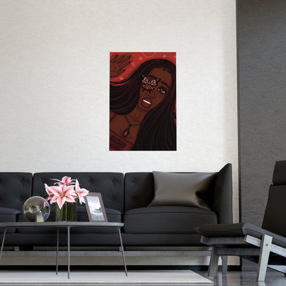 Vertical Matte Poster - Transformation