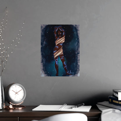 Vertical Matte Poster - Space