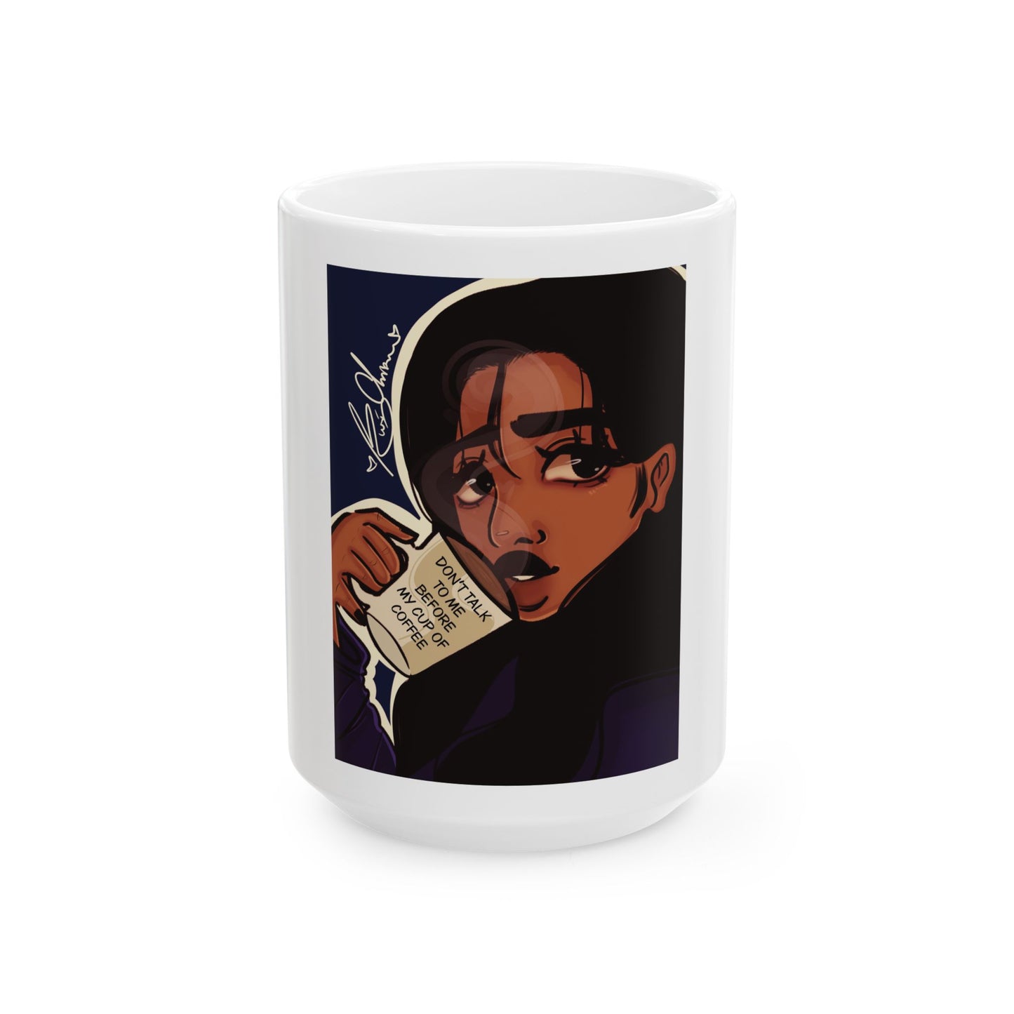 Ceramic Mug, (11oz, 15oz) - Coffee