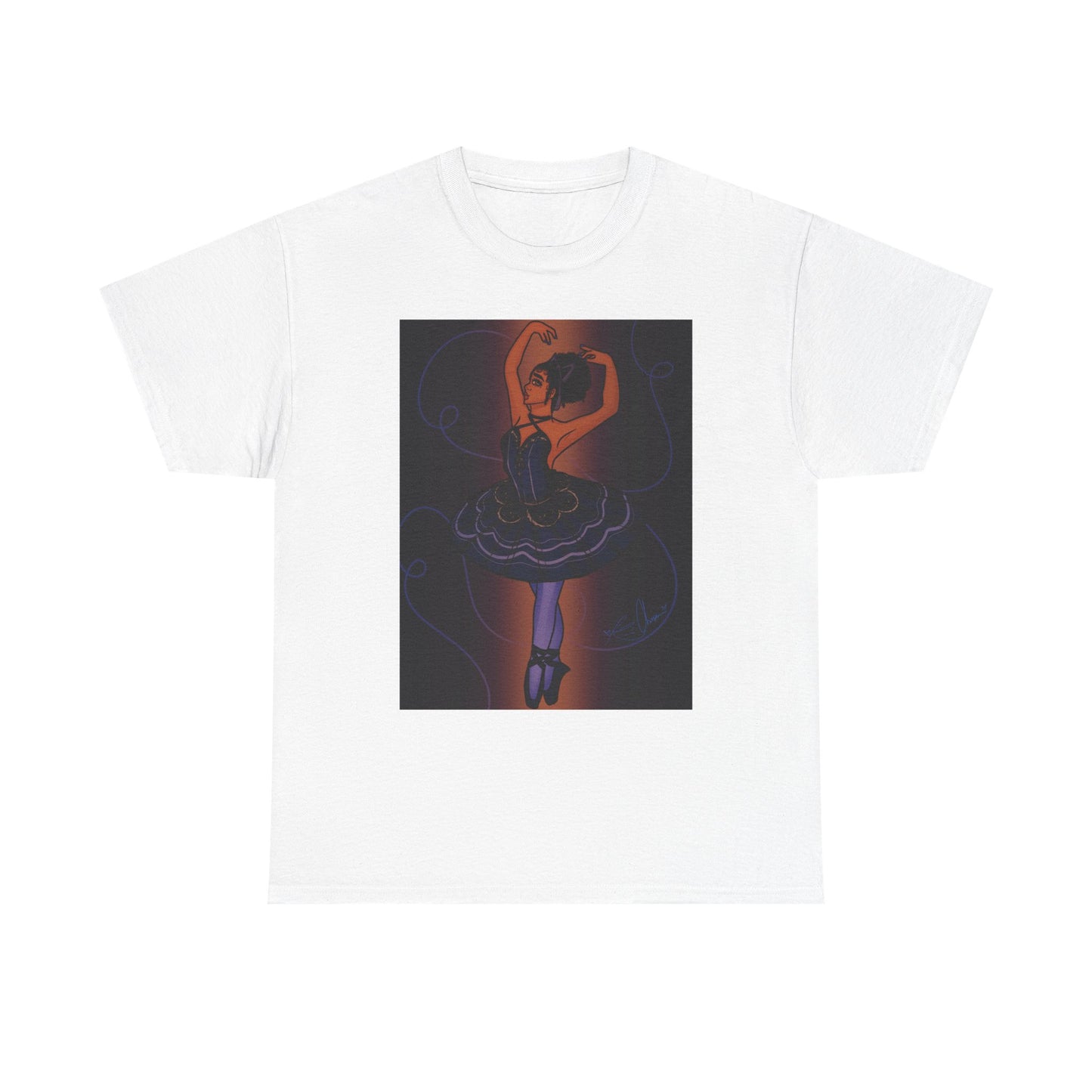 Unisex Heavy Cotton Tee (Ballerina)