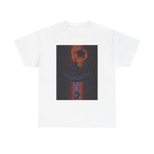 Unisex Heavy Cotton Tee (Ballerina)