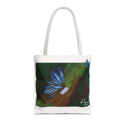 Tote Bag (Blue Butterfly)