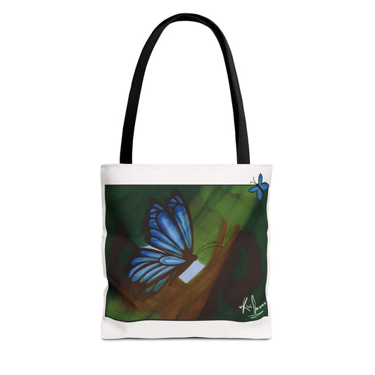 Tote Bag (Blue Butterfly)
