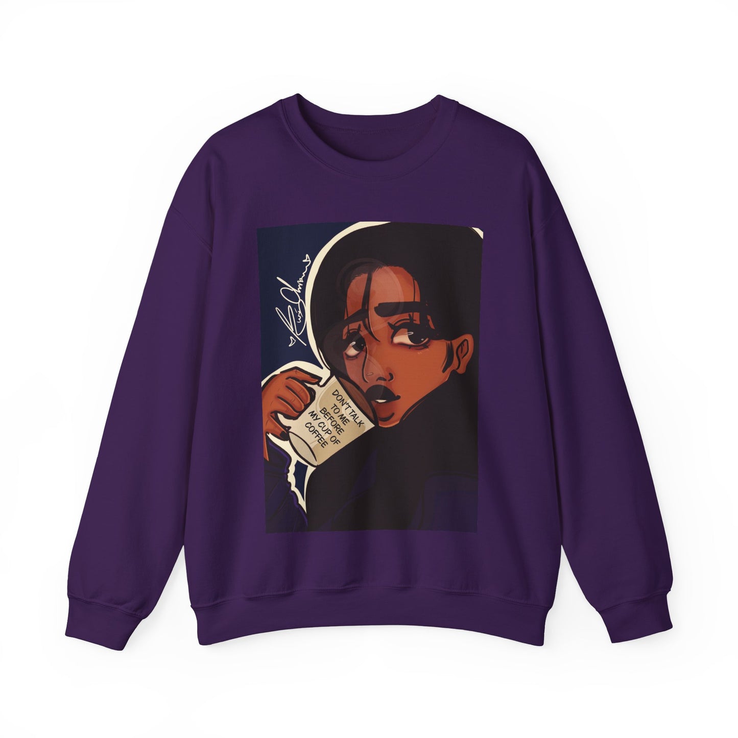 Unisex Heavy Blend™ Crewneck Sweatshirt (Coffee)