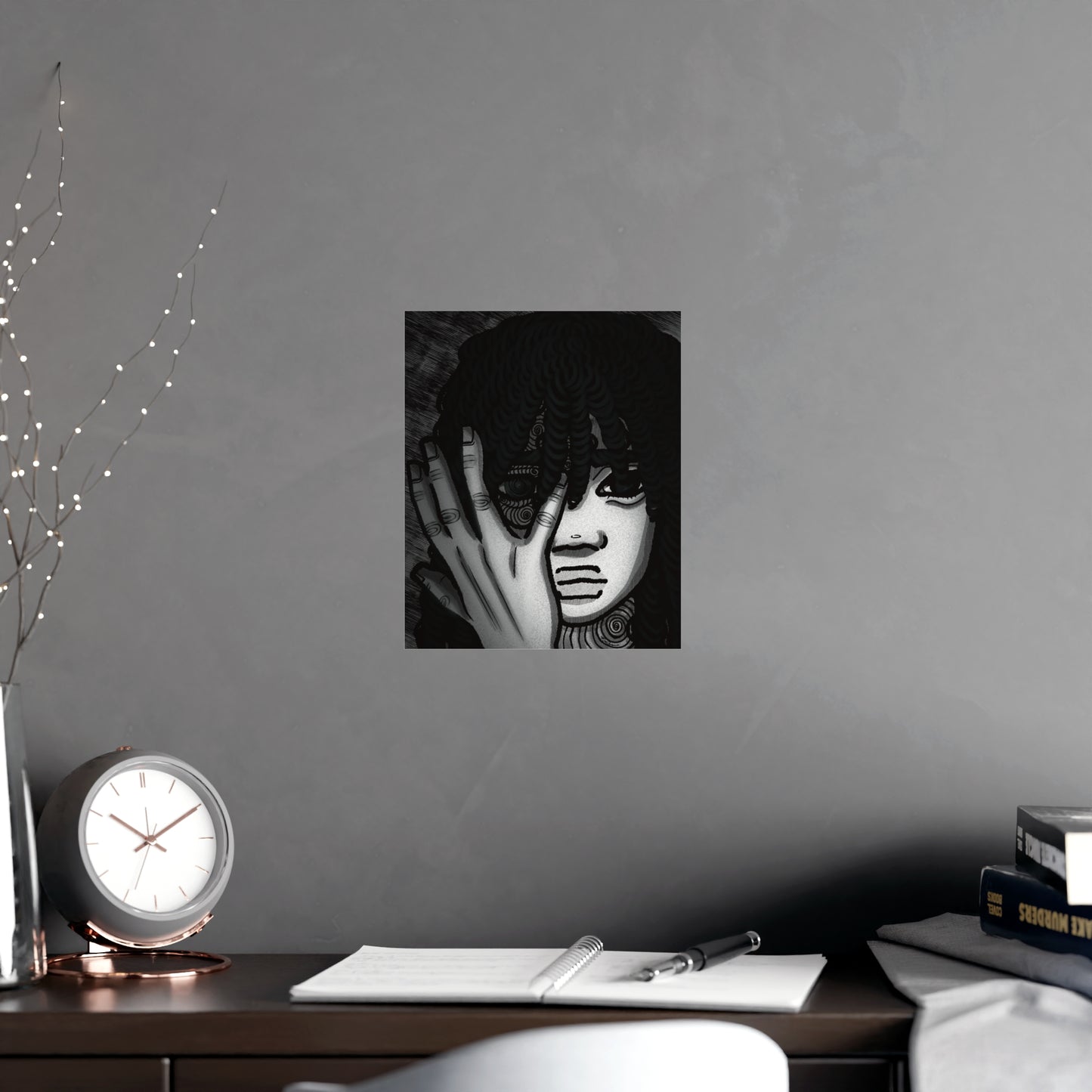 Vertical Matte Poster - Fear