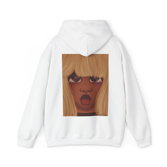 Unisex Heavy Blend™ Hooded Sweatshirt (Heart Eyes)