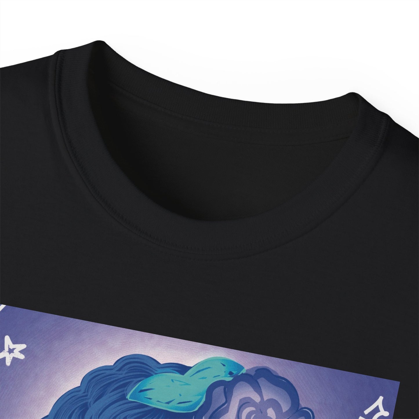 Unisex Ultra Cotton Tee (Blue Rose)