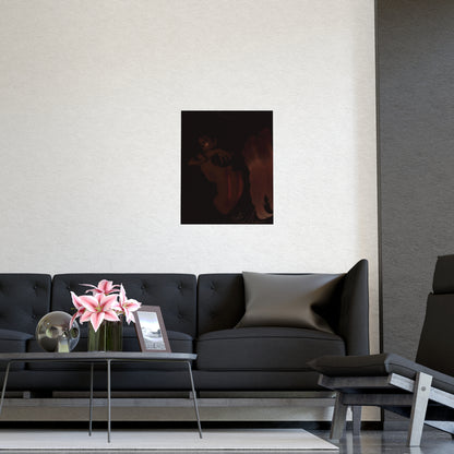 Vertical Matte Poster - Wounded Angel