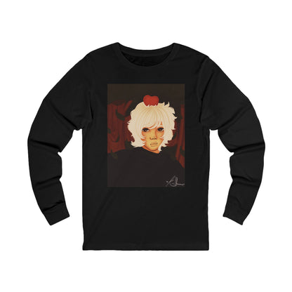 Unisex Jersey Long Sleeve Tee (Apple)