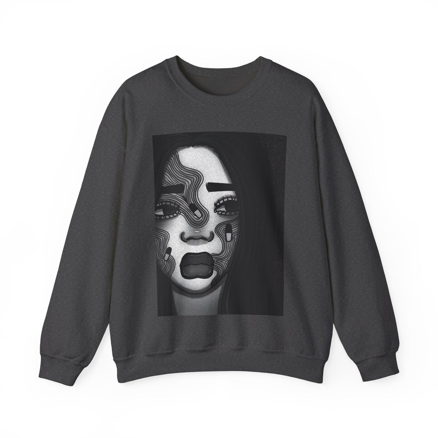Unisex Heavy Blend™ Crewneck Sweatshirt (Addiction)