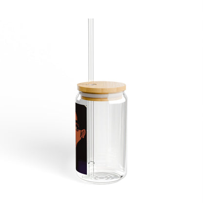 Sipper Glass, 16oz - Coffee