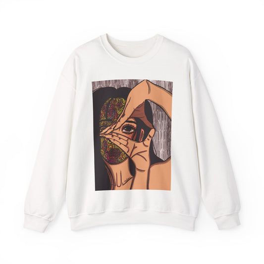 Unisex Heavy Blend™ Crewneck Sweatshirt (Illusions [color])