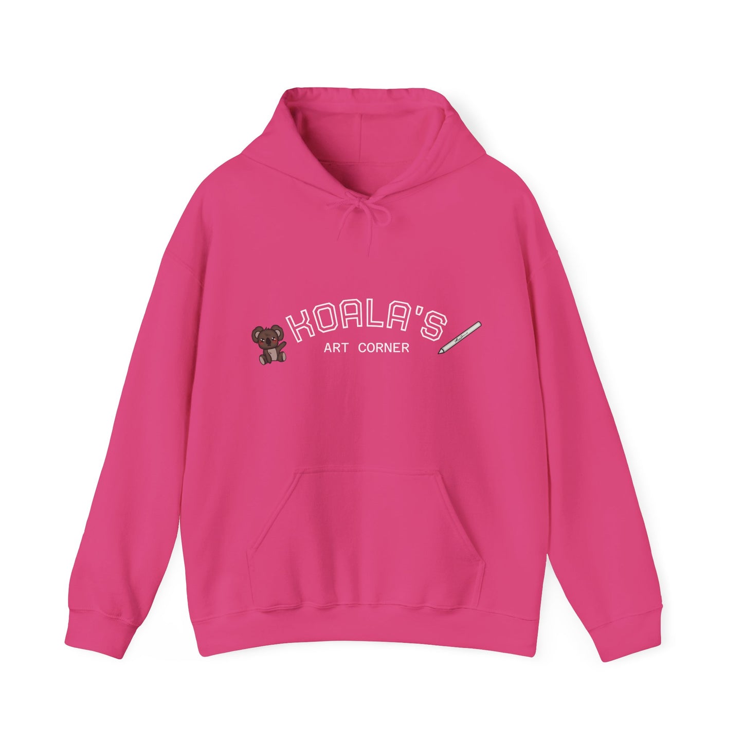 Unisex Heavy Blend™ Hooded Sweatshirt (Pink 90’s Girl)