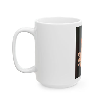 Ceramic Mug, (11oz, 15oz) - Flowers