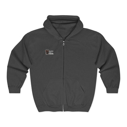 Unisex Zip Up Sweatshirt - A Quiet Moment
