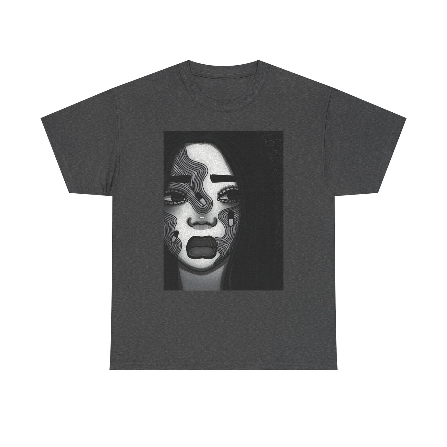 Unisex Heavy Cotton Tee (Addiction)