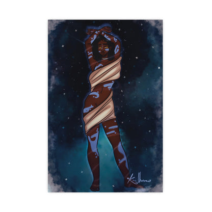 Vertical Matte Poster - Space
