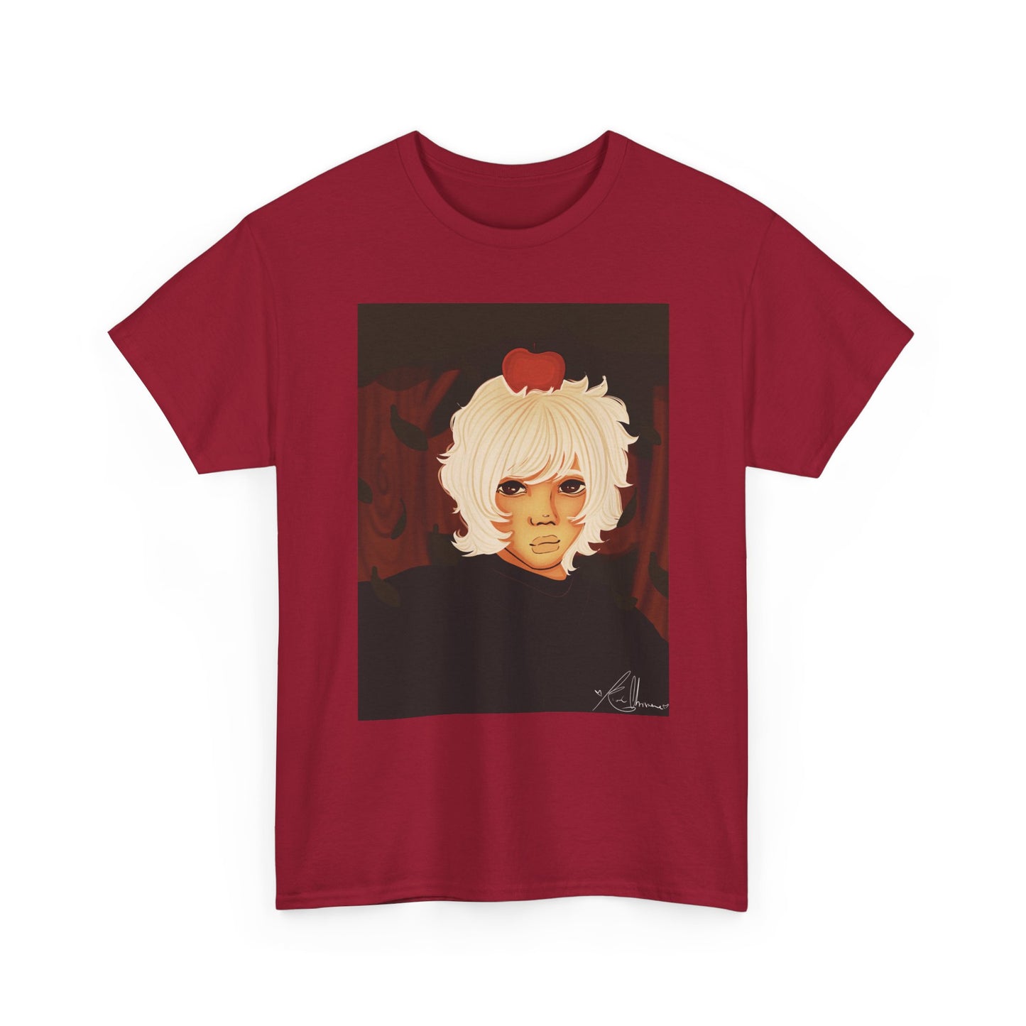 Unisex Heavy Cotton Tee (Apple)