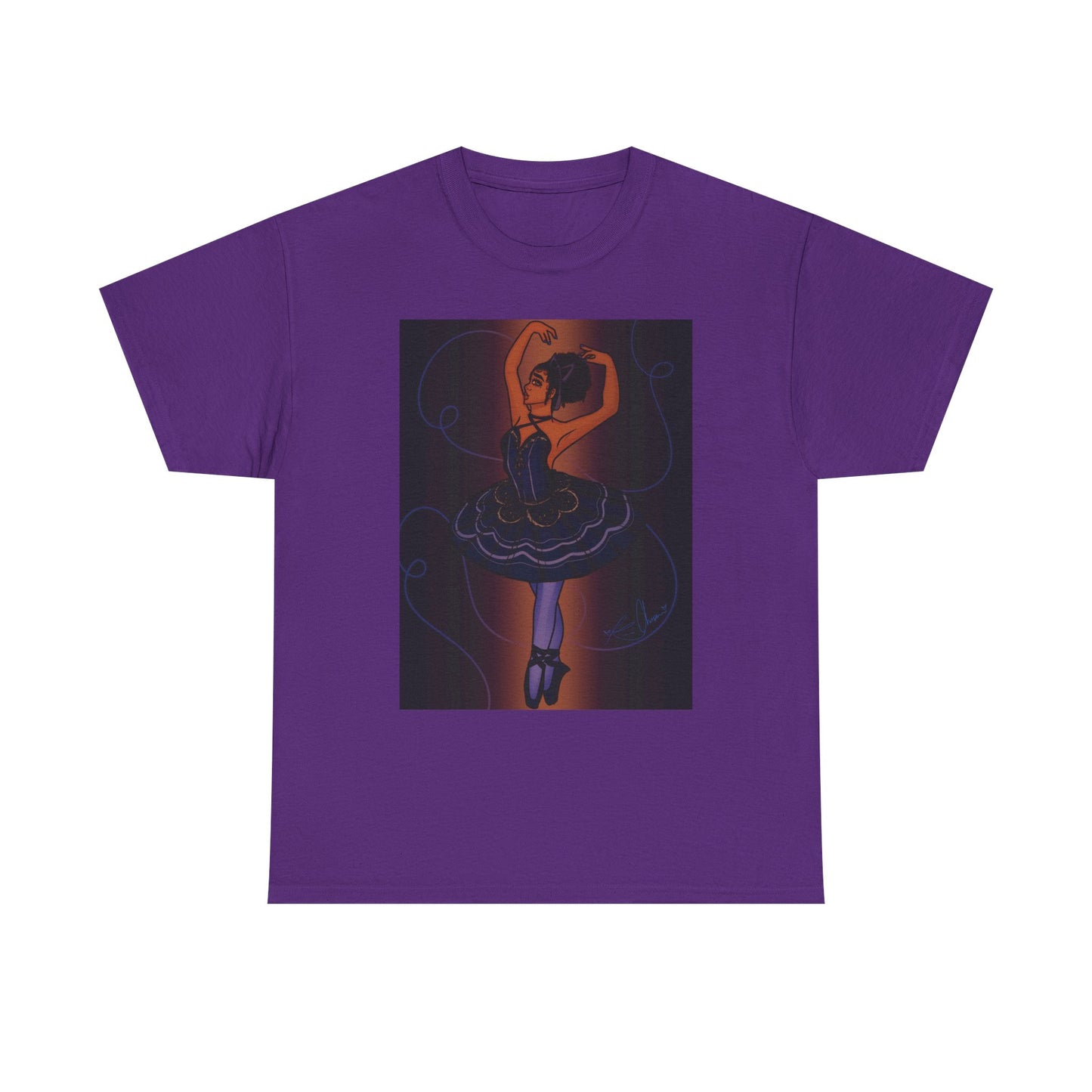 Unisex Heavy Cotton Tee (Ballerina)