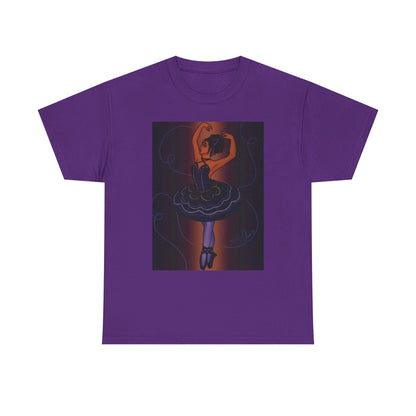 Unisex Heavy Cotton Tee (Ballerina)
