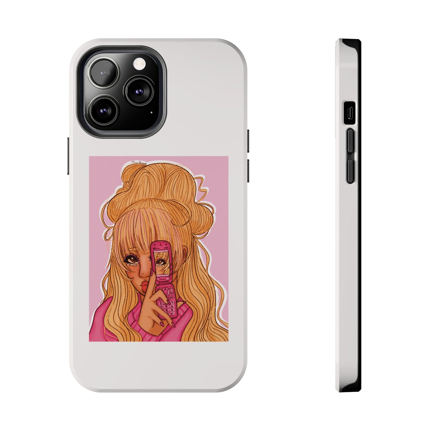 Tough Phone Cases - Pink 90’s Girl