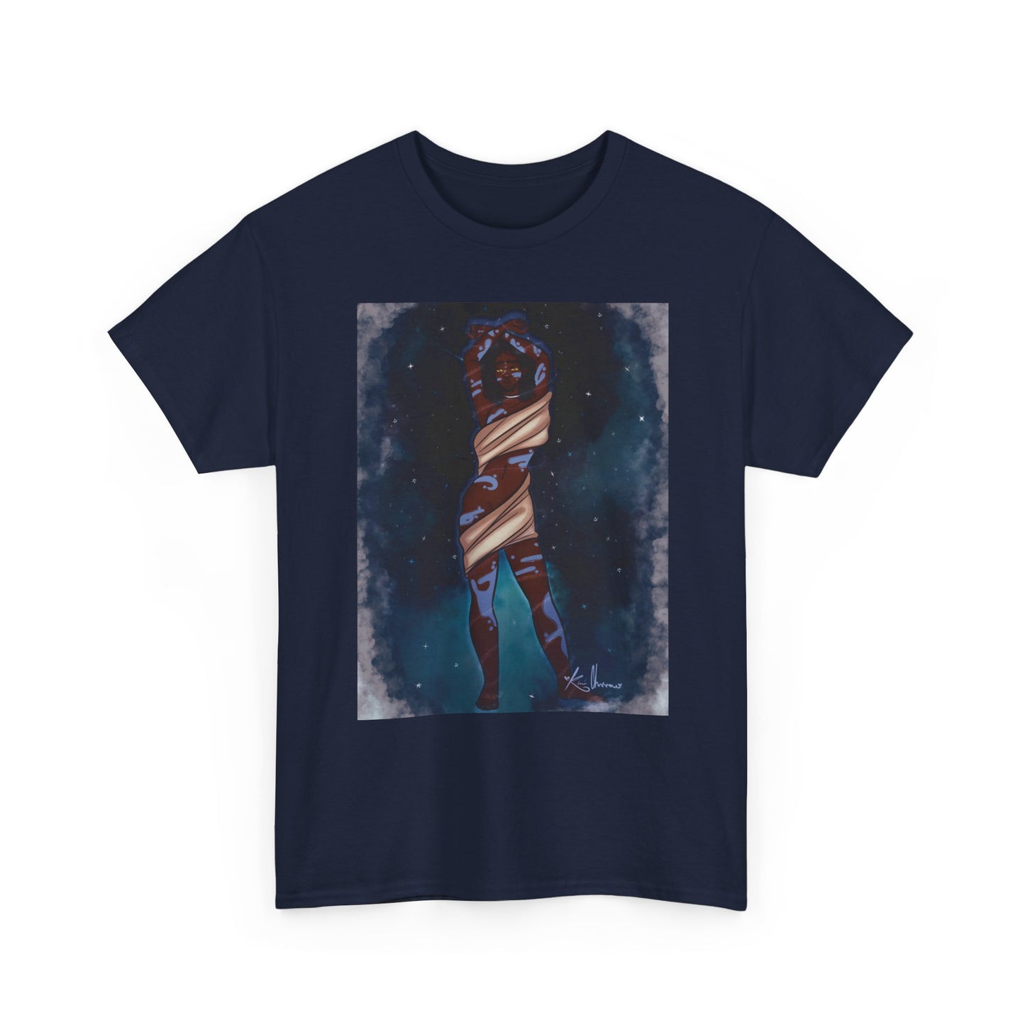 Unisex Heavy Cotton Tee (Space)