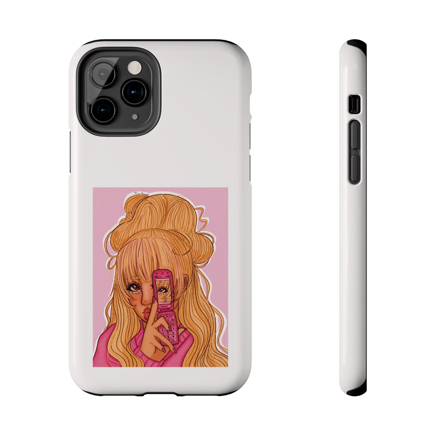 Tough Phone Cases - Pink 90’s Girl