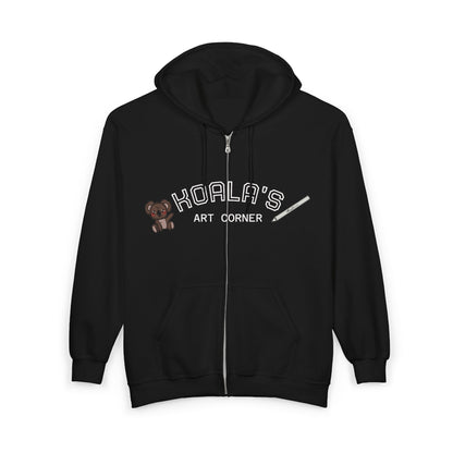 Unisex Heavy Blend™ Full Zip Hooded Sweatshirt (Sunset)